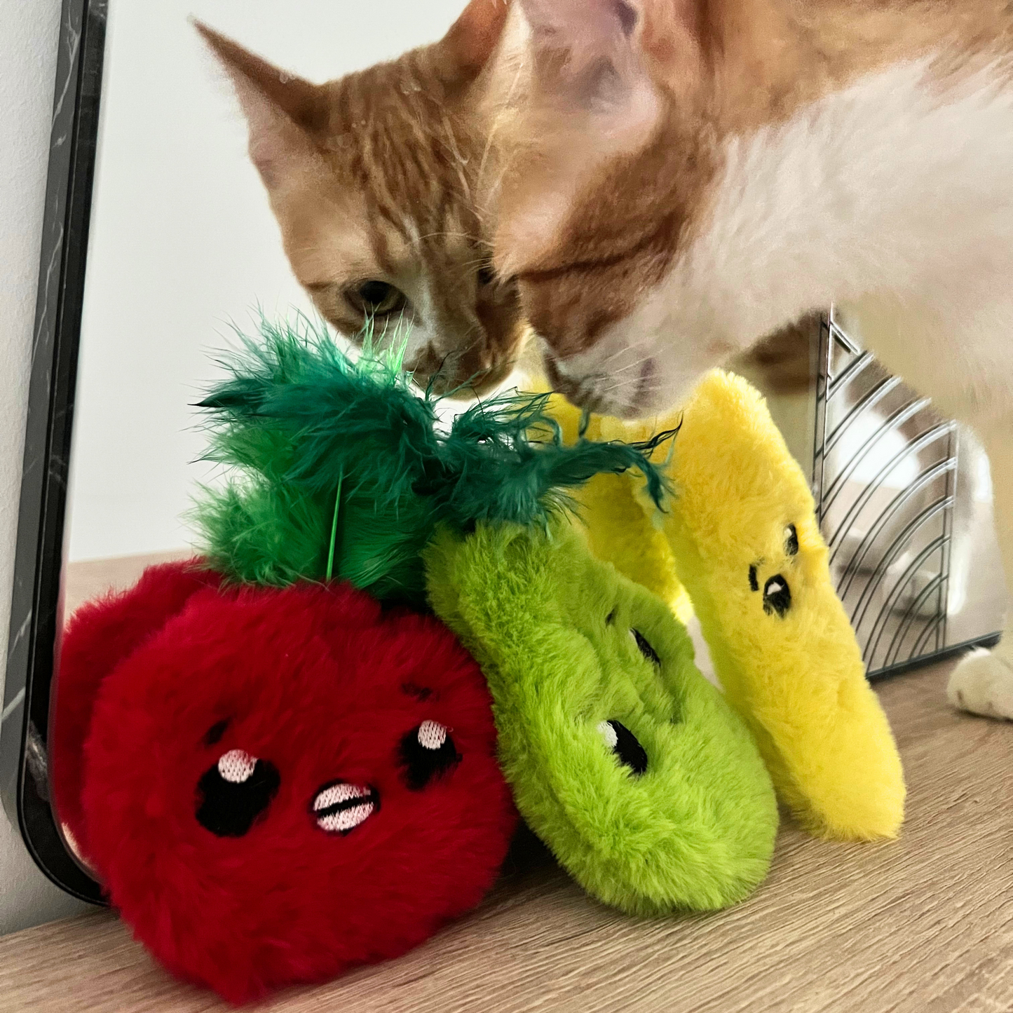 MyMeow - Krazy Refillable Cat Toy Set with 10 North American Natural Catnip Refill Bags