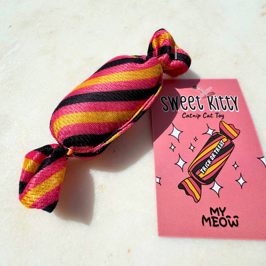 MyMeow Sweet Kitty, Plush Cat Toy with Bell
