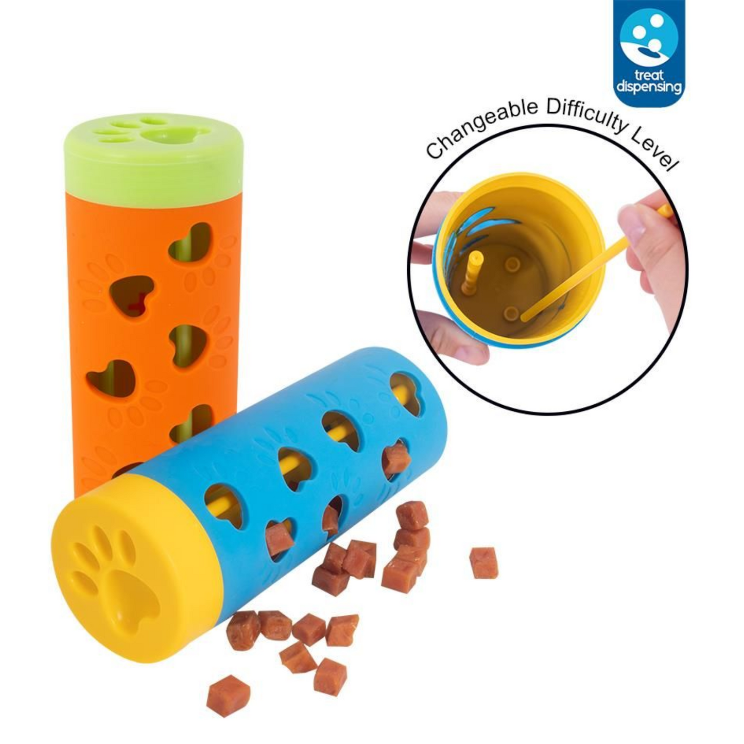 Interactive Treat Dispensing Dog Toy