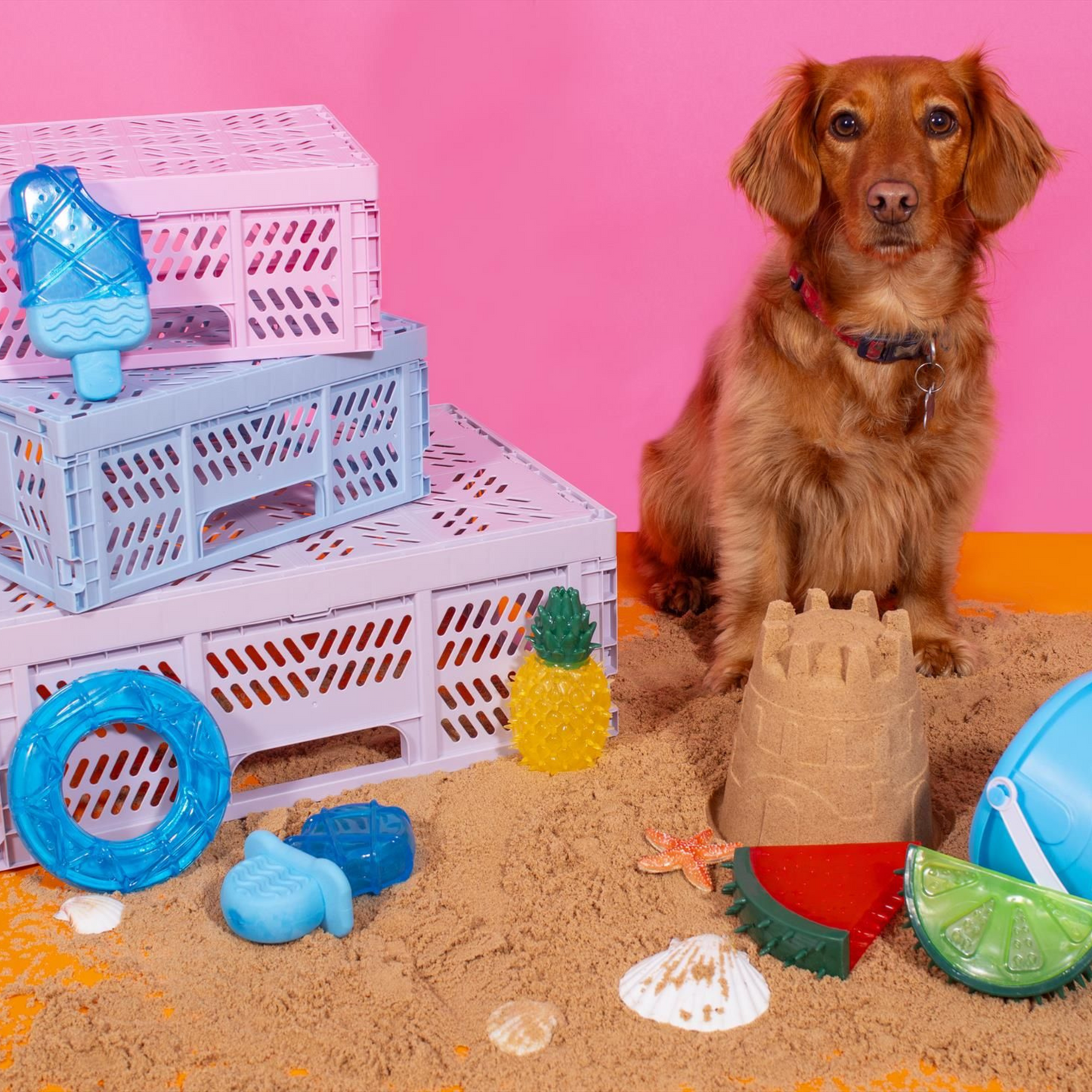 Smart Choice Freezable Summer Cooling Dog Toy – 3 Fun Designs