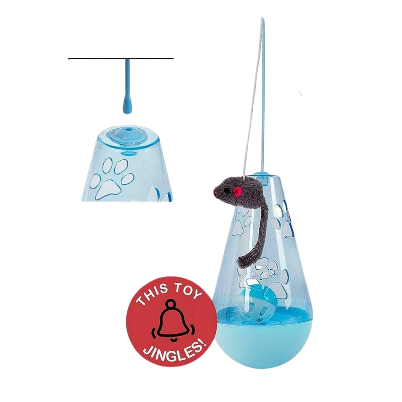 Smart Choice Interactive Cat Toy with Mouse & Ball x 3 Pack