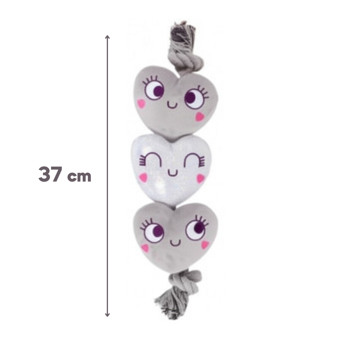 Love at First Squeak: WufWuf Tug of Love Rope Dog Toy