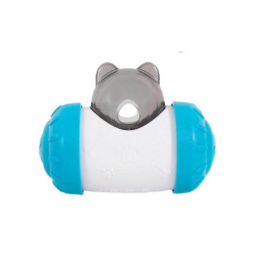Smart Choice Rolling Treat Dispensing Dog Toy, Blue