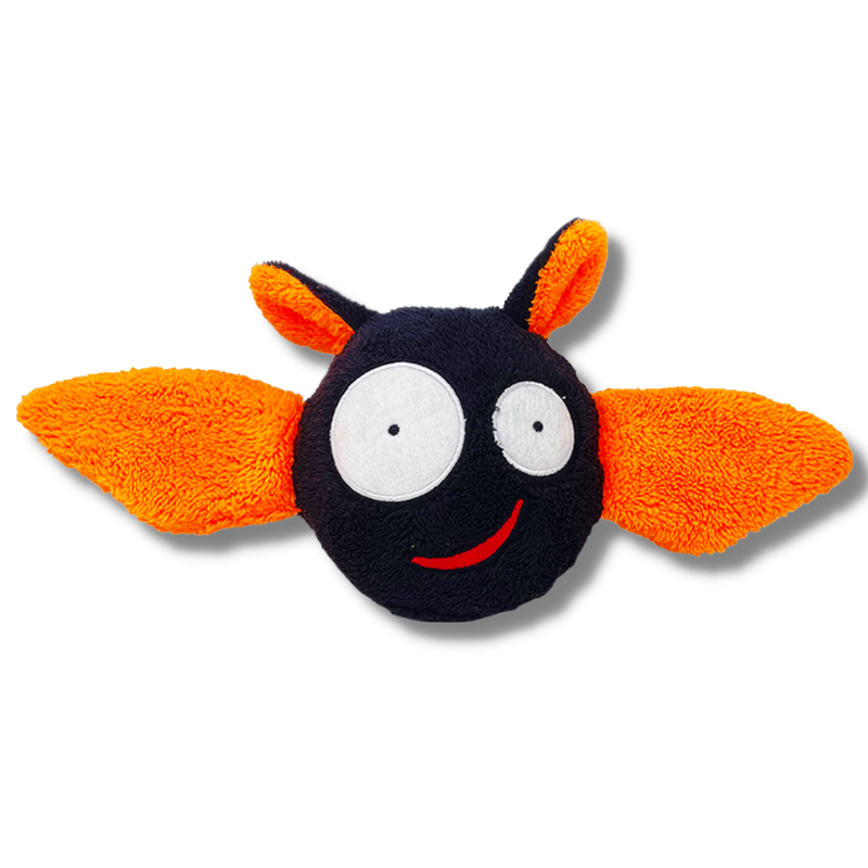 WufWuf Bat Squeaky Plush Toy