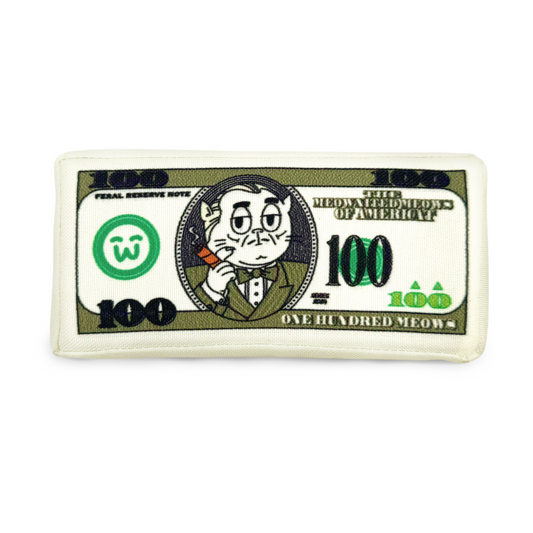 MyMeow Hundred Meows Catnip Toy with Refillable Pocket