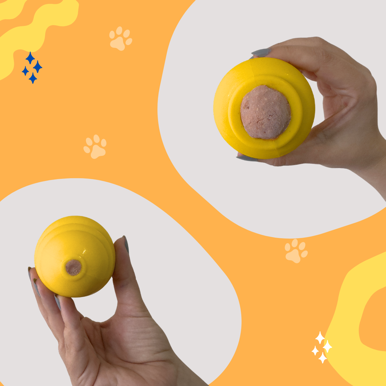 WufWuf Power Chewer Bell: Extreme Tough Treat Dispensing Chew Toy