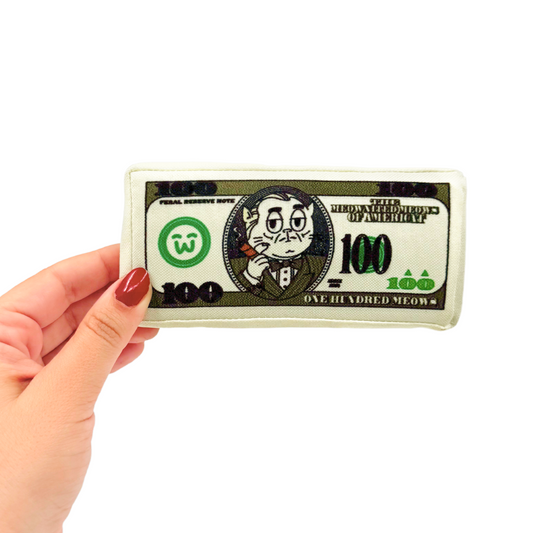 MyMeow Hundred Meows Catnip Toy with Refillable Pocket