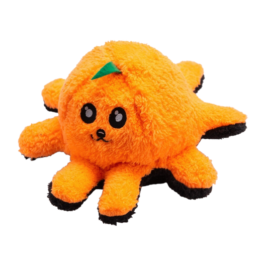 WufWuf Pawster Double-Faced, Squeaky Plush Dog Toy