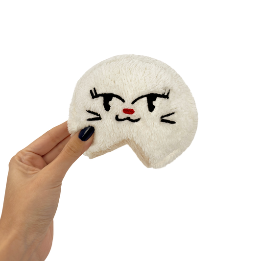 MyMeow Pawsome Brie: Refillable Catnip Toy