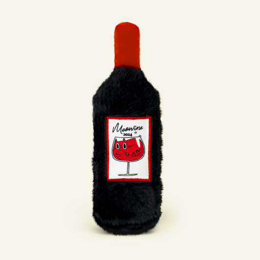 MyMeow Meowine Bliss: The Ultimate Catnip Bottle Plush Toy