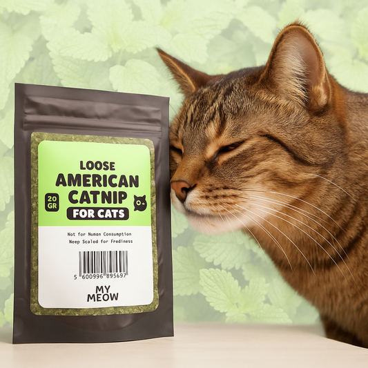 MyMeow 100% Natural Catnip – 20g | Grown in North America | UK Only