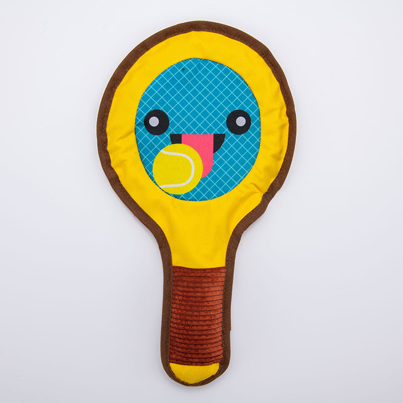 WufWuf - Racket Tough Plush And Rope Toy / Large
