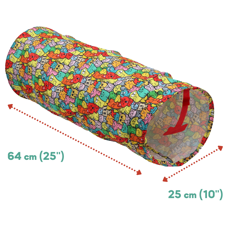 MyMeow - Fabric Cat Tunnel