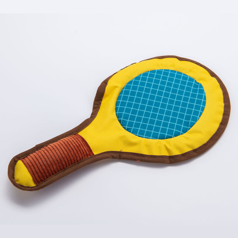 WufWuf - Racket Tough Plush And Rope Toy / Large