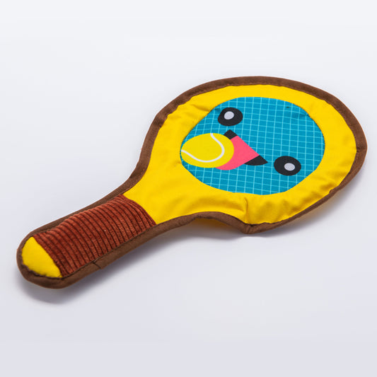 WufWuf - Racket Tough Plush And Rope Toy / Large