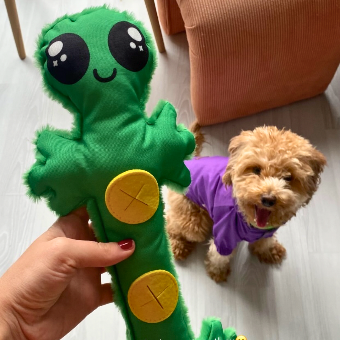 WufWuf Alien Treat Buddy – The Ultimate Interactive Plush Toy