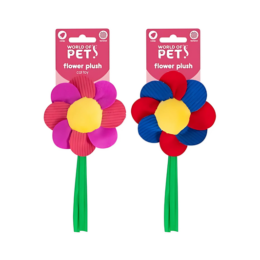 World of Pets Flower Cat Toy with Catnip