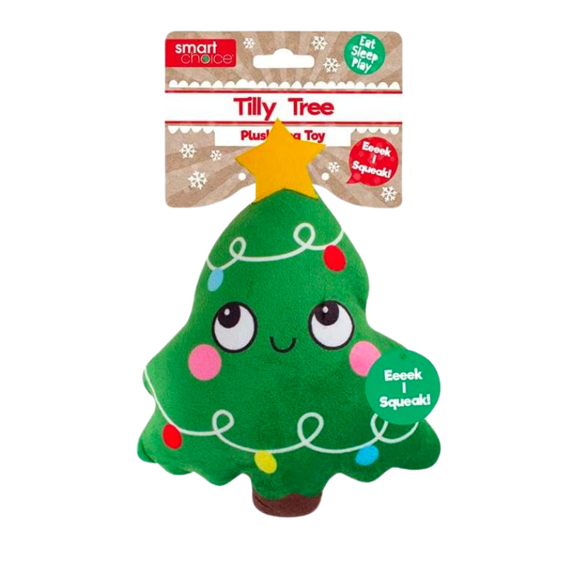 Smart Choice Tilly Tree Plush Dog Toy
