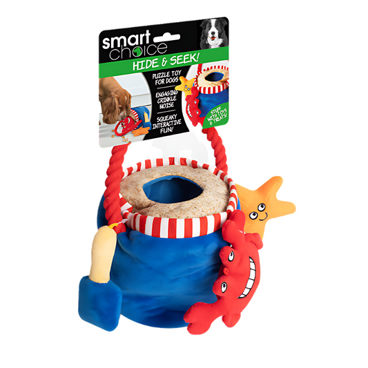 Smart Choice Hide & Seek Crinkle Bucket