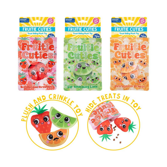 Smart Choice Fruity Cuties – Hide & Seek Plush Dog Toy
