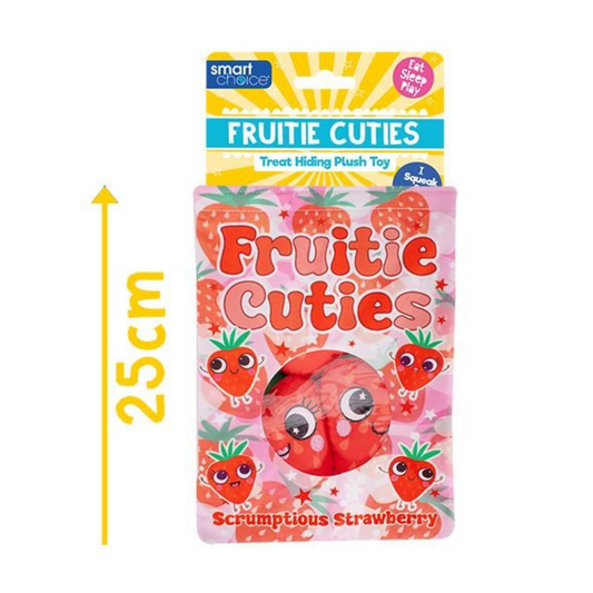 Smart Choice Fruity Cuties – Hide & Seek Plush Dog Toy