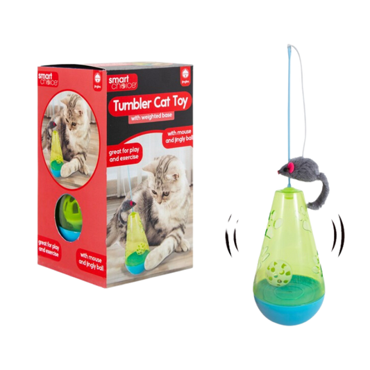 Smart Choice - Interactive Cat Toy with Mouse & Ball x 3 Pack