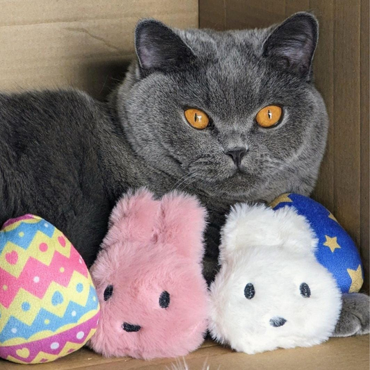 MyMeow Pawsome Bunnies: Fluffy Friends for Play and Cuddle