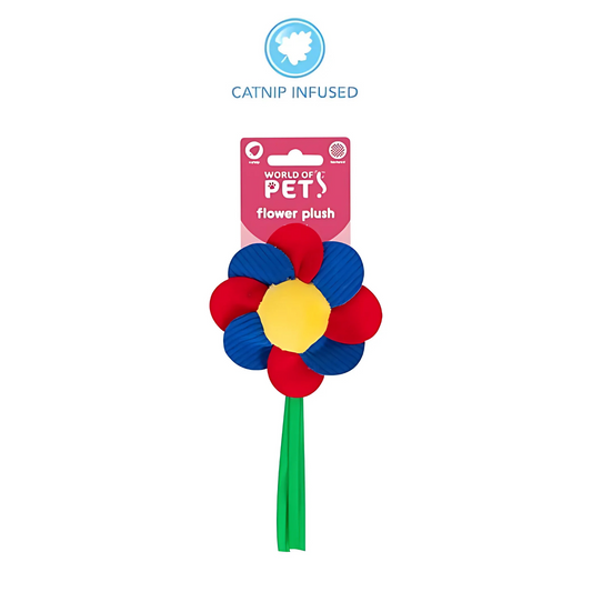 World of Pets Flower Cat Toy with Catnip