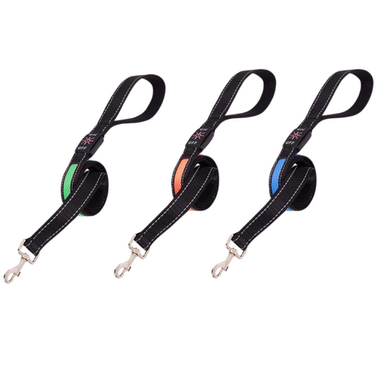 WufWuf Smart Choice LED Flashing Dog Lead 120cm