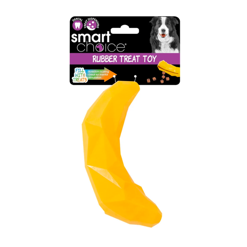 Smart Choice Summer Fruits Treat Dispensing Dog Toys, 3 pack
