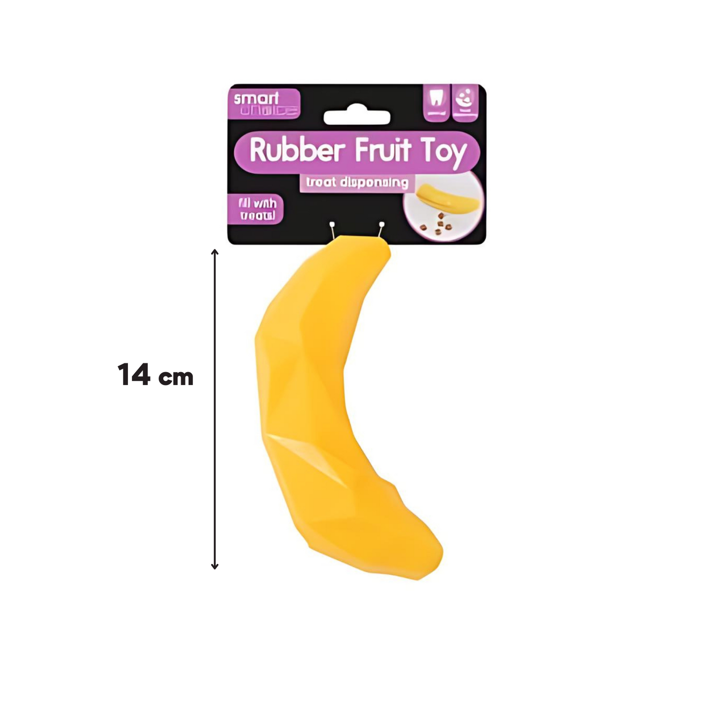 Smart Choice Rubber Fruit Treat Dispenser