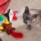 Smart Choice Festive Felt Catnip Cat Toy Set - 3 Pack
