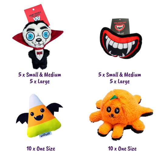 Fangtastic - Halloween Themed Toys for Dogs - 15% OFF
