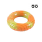 Smart Choice Tie Dye Rubber Ring Dog Toy, 3 Pack