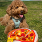 WufWuf Pupperroni Pizza Interactive Plush Dog Toy
