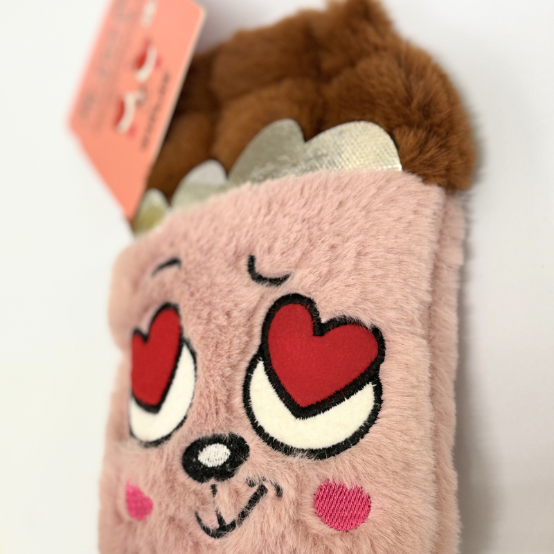 WufWuf Mr. Love Paw Crinkle Plush Toy, Small/Medium