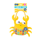 Smart Choice Charlie Crab, Summer Under the Sea Plush Dog Toy with Squeak