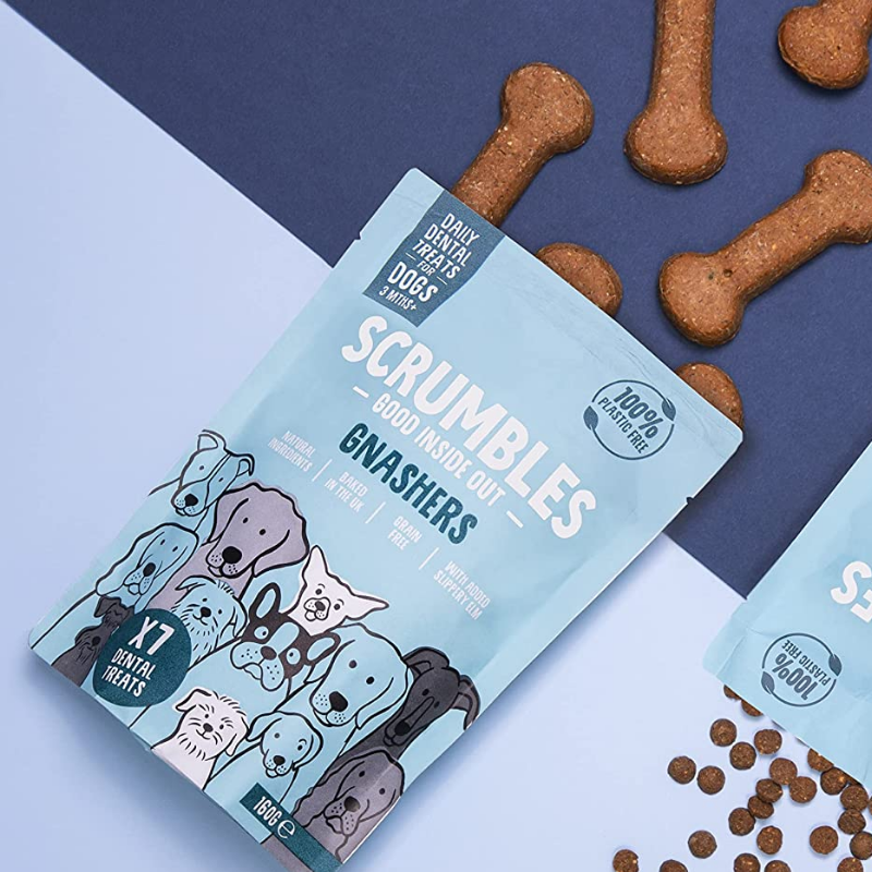 Scrumbles - Mini Gnashers: Dog Dental Treats