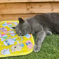 MyMeow Funshine Cool Cat Mat, Cooling Pet Mat