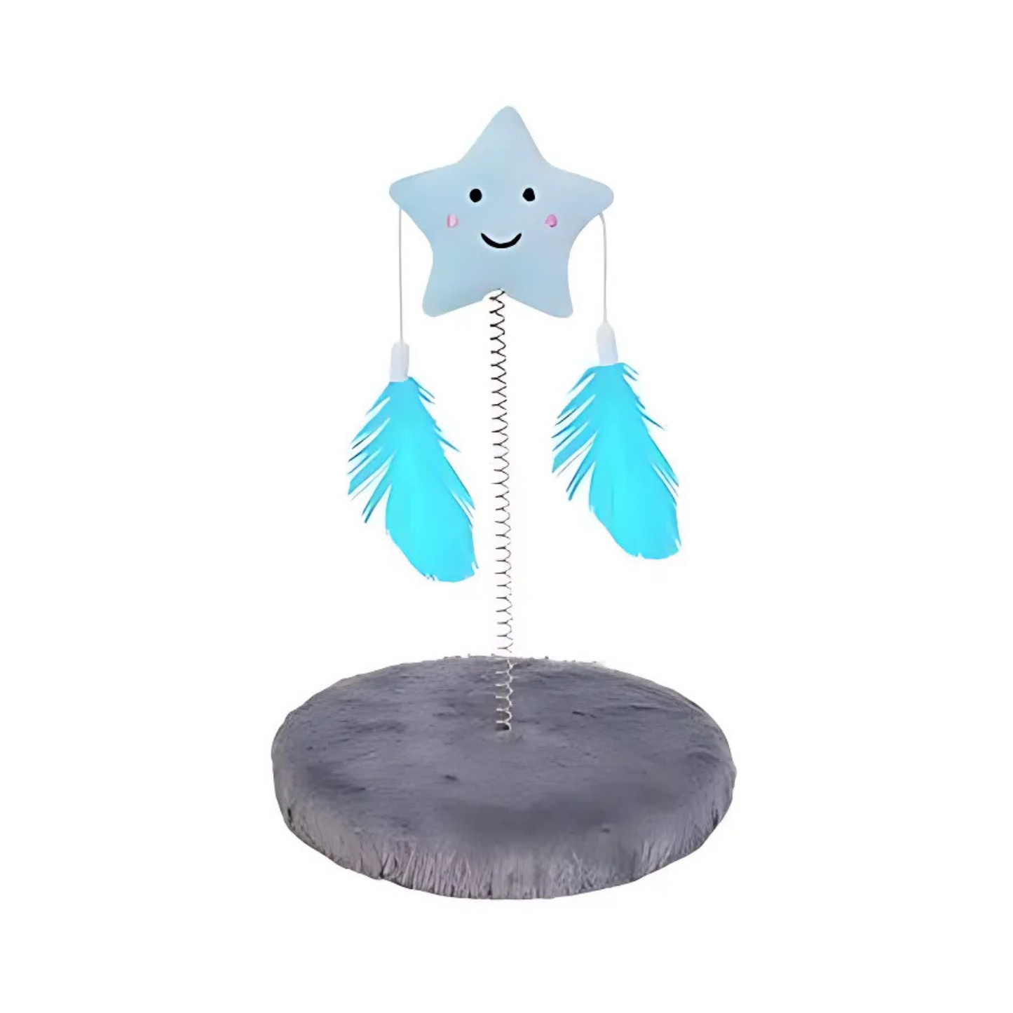 Swatter Spring Toy – Interactive Plush Toy for Kittens and Cats