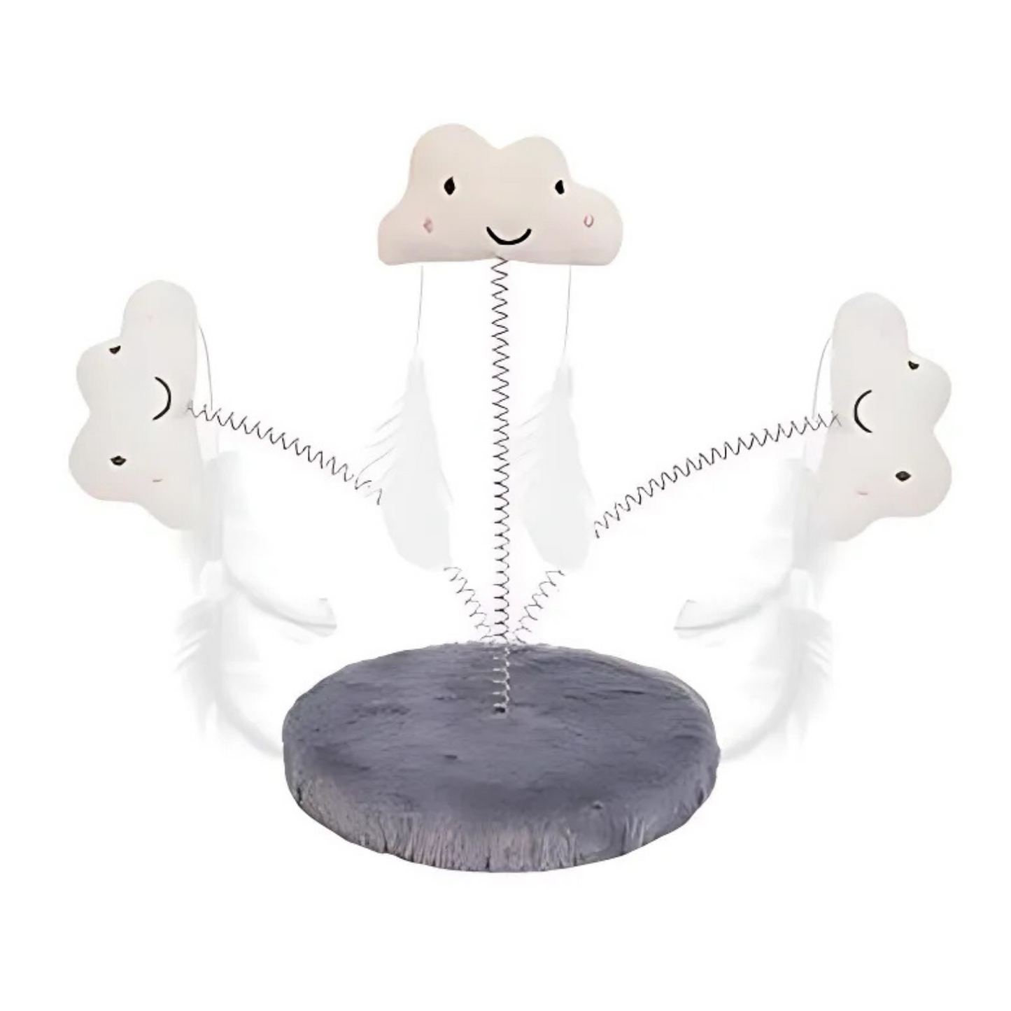 Swatter Spring Toy – Interactive Plush Toy for Kittens and Cats