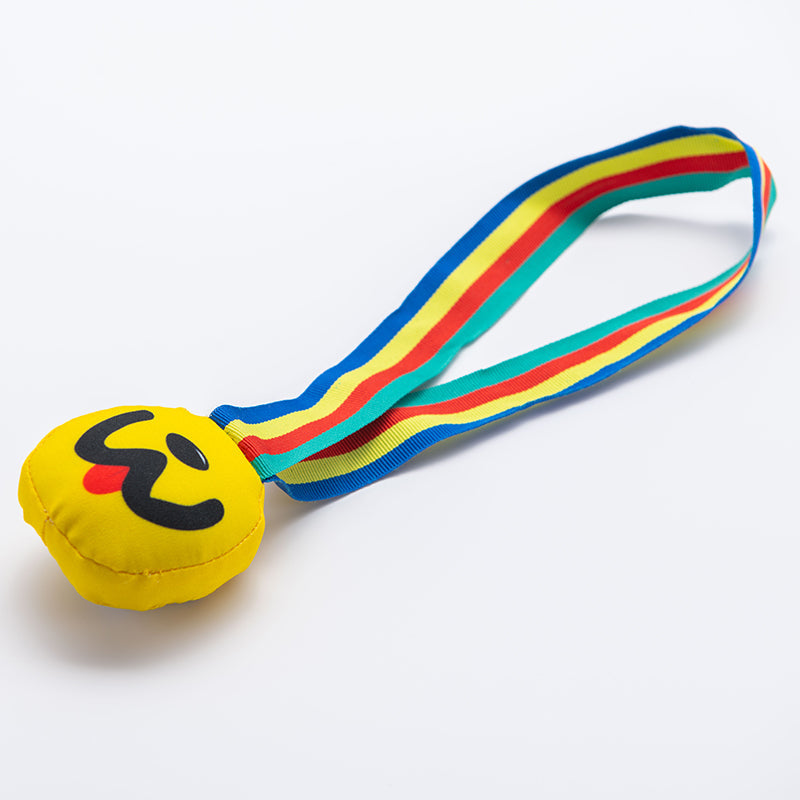 WufWuf WufWuf Gold Medal Wearable Squeaky Plush Toy, Small