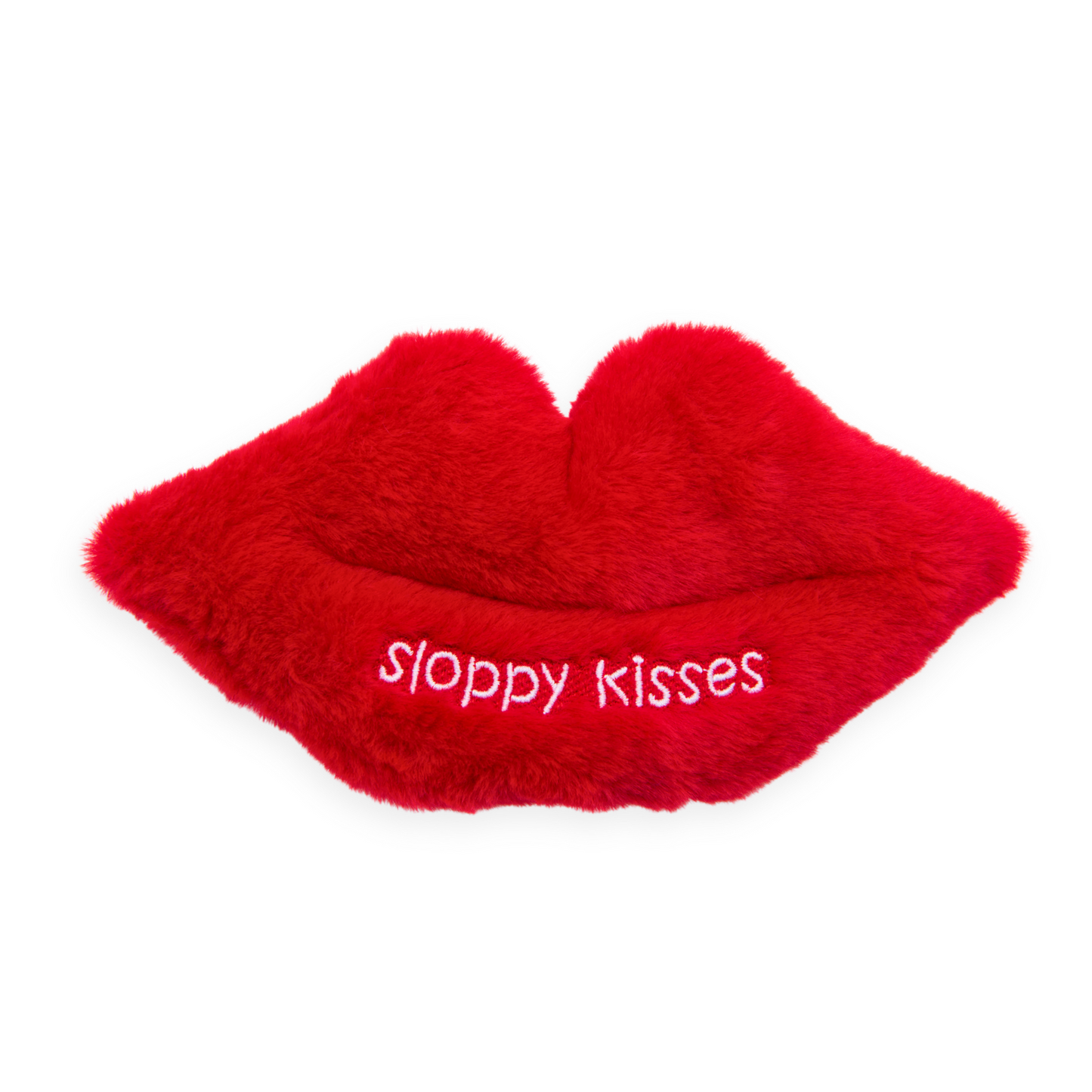 WufWuf Sloppy Kisses Squeaky Plush Toy