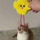 MyMeow Catnip Chick, Refillable Cat Toy