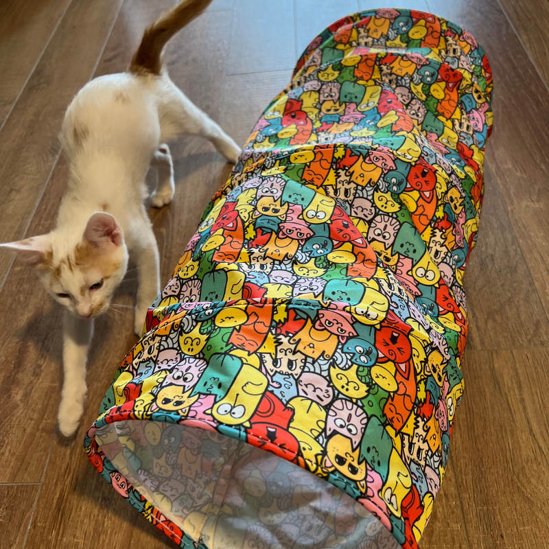 MyMeow - Fabric Cat Tunnel