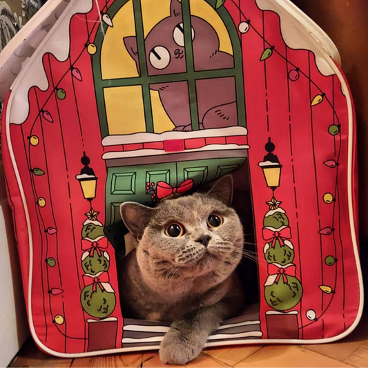 MyMeow - Cattage - Xmas Cat House